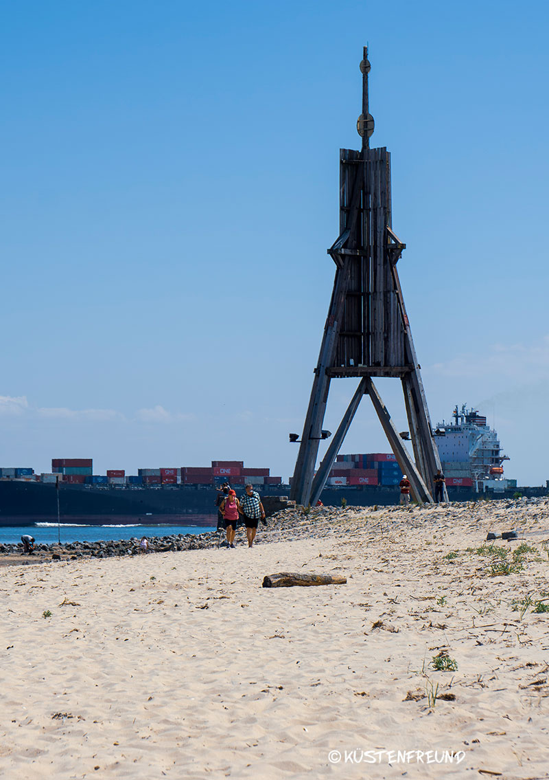 Cuxhaven Kugelbake und Ausflugsziel