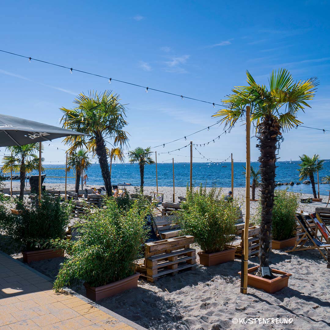 Schöne Momente in der Strandbar in Neustadt