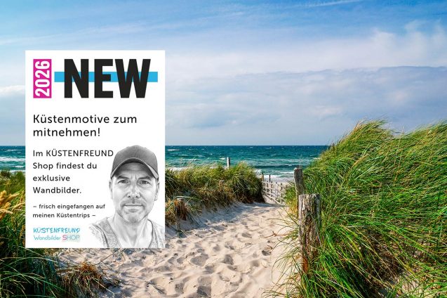 Ostseebilder und Nordseebilder als Wandbild